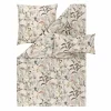 Satin>Estella Mako-Satin-Bettwäsche beige