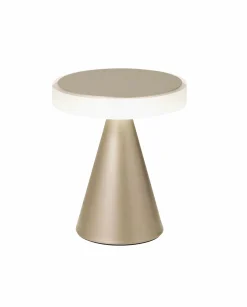 Tischleuchten>Fabas Luce LED-Tischleuchte 1flg goldfarben
