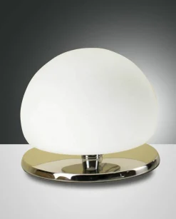 Fabas Luce Tischleuchte 1flg silberfarben^ Tischleuchten
