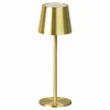 FH Lighting LED-Akku-Tischleuchte 1flg goldfarben^ Tischleuchten