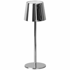 FH Lighting LED-Akku-Tischleuchte 1flg silberfarben^ Tischleuchten