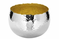 Dekoration>Fink Dekoschale 20cm silberfarben