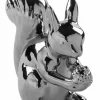 Fink Eichhörnchen 9cm silberfarben^ Dekoration
