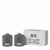 Fink Stumpenkerze 10cm grau^ Kerzen