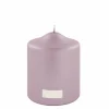 Fink Stumpenkerze 10cm pink^ Kerzen