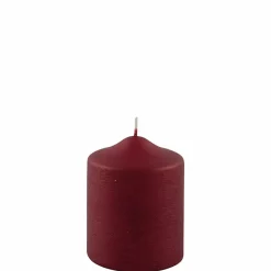 Fink Stumpenkerze 10cm rot^ Kerzen
