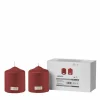 Fink Stumpenkerze 10cm rot^ Kerzen