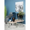 Fink Vase 50x28cm grau^ Dekoration