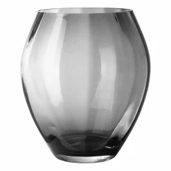 Fink Vase/Windlicht 31,5cm grau^ Dekoration