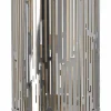 Dekoration>Fink Windlicht 24cm goldfarbensilberfarben