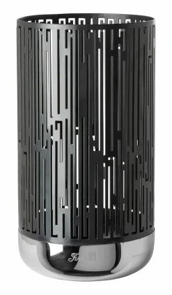 Dekoration>Fink Windlicht 24cm schwarz