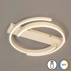 Fischer & Honsel LED-Deckenleuchte 1flg braun^ Deckenleuchten|Pendelleuchten