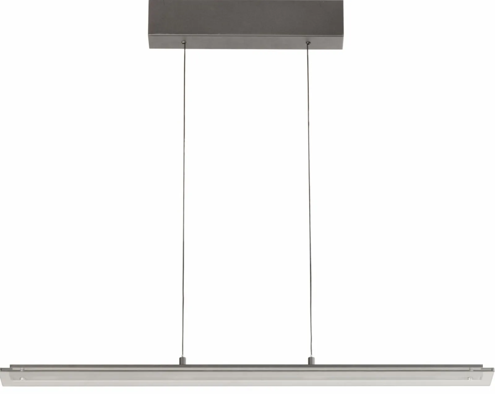 Pendelleuchten>Fischer & Honsel LED-Pendelleuchte 4flg grau