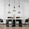 Pendelleuchten>Fischer & Honsel LED-Pendelleuchte 3flg schwarz