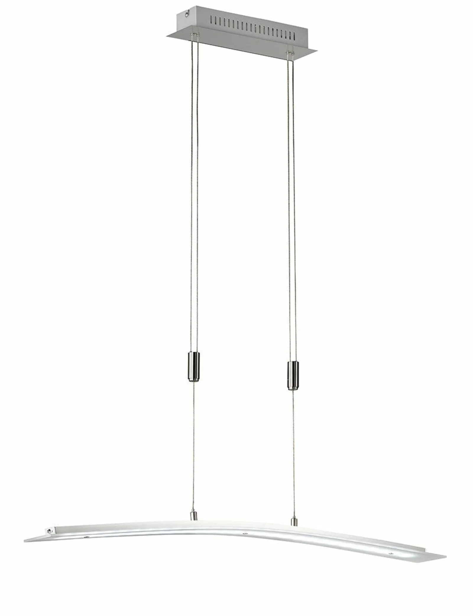 Fischer & Honsel LED-Pendelleuchte 1flg silberfarben^ Pendelleuchten