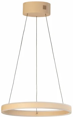 Pendelleuchten>Fischer & Honsel LED-Pendelleuchte 1flg braun