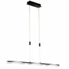 Fischer & Honsel LED-Pendelleuchte 3flg schwarz^ Pendelleuchten