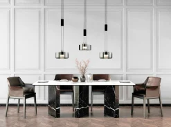 Fischer & Honsel LED-Pendelleuchte 1flg schwarz^ Pendelleuchten