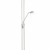 Stehleuchten|Tischleuchten>Fischer & Honsel LED-Stehleuchte 2flg silberfarben