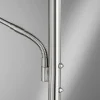 Fischer & Honsel LED-Stehleuchte 2flg silberfarben^ Stehleuchten