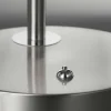 Fischer & Honsel LED-Tischleuchte 1flg silberfarben^ Tischleuchten|Schreibtischlampen