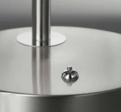 Fischer & Honsel LED-Tischleuchte 1flg silberfarben^ Tischleuchten|Schreibtischlampen