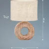 Tischleuchten|Schreibtischlampen>Fischer & Honsel Tischleuchte 1flg braun