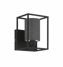 Wandleuchten>Fischer & Honsel Wandleuchte 1flg schwarz