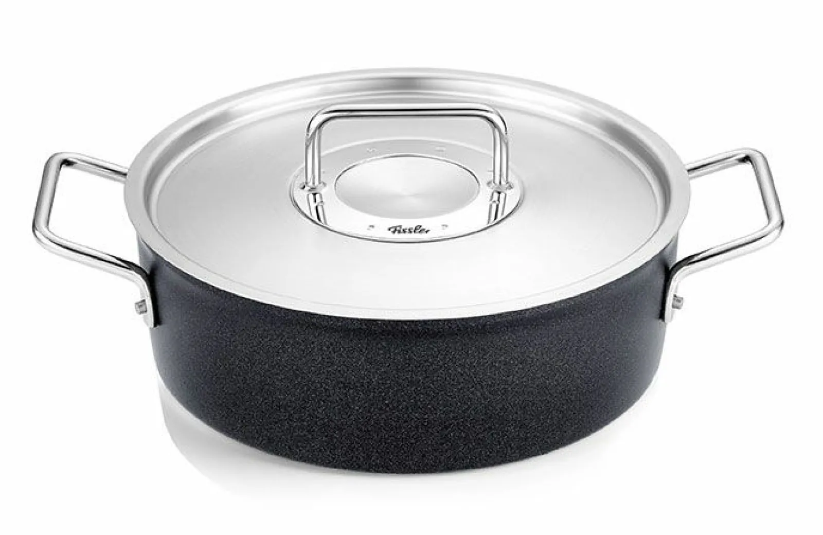 Fissler Bratentopf 24cm grau^ Töpfe