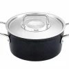 Fissler Kochtopf 20cm grau^ Töpfe