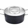 Töpfe>Fissler Kochtopf 18cm grau