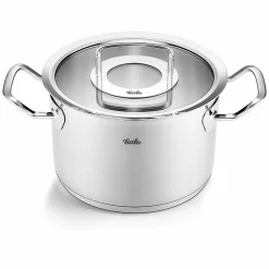 Fissler Kochtopf 20cm silberfarben^ Töpfe