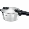 Schnellkochtöpfe>Fissler Schnellkochtopf 3,5l silberfarben