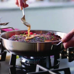 Fissler Servierpfanne 28cm silberfarben^ Pfannen