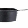 Töpfe>Fissler Stielkasserolle 18cm grau