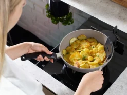 Fissler Stielpfanne 24cm grau^ Pfannen