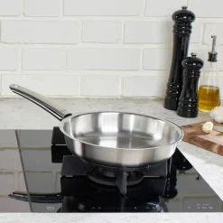 Fissler Stielpfanne 24cm silberfarben^ Pfannen