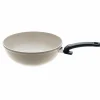 Woks>Fissler Stielwok 30cm grau