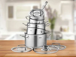 Topfsets>Fissler Topfset 5tlg silberfarben