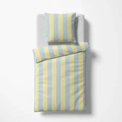 Fleuresse Satin-Bettwäsche blau^ Satin