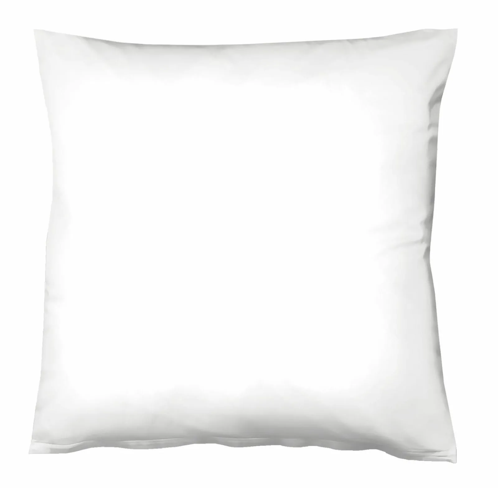 Satin>Fleuresse Uni-Satin-Bettwäsche weiß