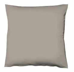 Fleuresse Uni-Satin-Bettwäsche grau^ Satin