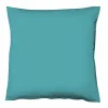 Fleuresse Uni-Satin-Kissenbezug blau^ Kopfkissenbezüge|Satin