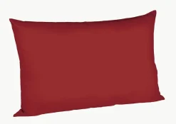 Fleuresse Uni-Satin-Kissenbezug rot^ Kopfkissenbezüge|Satin