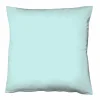 Fleuresse Uni-Satin-Kissenbezug blau^ Kopfkissenbezüge|Satin