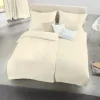 Kopfkissenbezüge|Satin>Fleuresse Uni-Satin-Kissenbezug beige