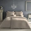 Kopfkissenbezüge|Satin>Fleuresse Uni-Satin-Kissenbezug grau