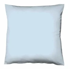 Fleuresse Uni-Satin-Kissenbezug blau^ Kopfkissenbezüge|Satin