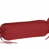 Fleuresse Uni-Satin-Nackenrollenbezug rot^ Kopfkissenbezüge|Satin