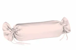 Fleuresse Uni-Satin-Nackenrollenbezug pink^ Kopfkissenbezüge|Satin
